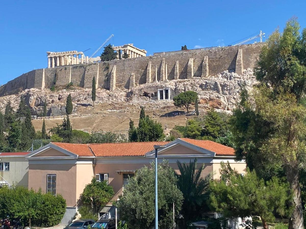 Ferienwohnung Check Point - Acropolis View B Athen Exterior foto